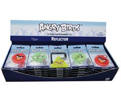 CP171386  171386 Reflekser i display, Angry Birds, 3 ass. 
